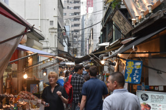 Quartier Ginza - Marché aux poissons Tsukiji
